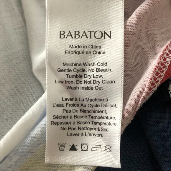 Babaton Aritzia Abstract Geometric Tank Top White - Picture 9 of 10